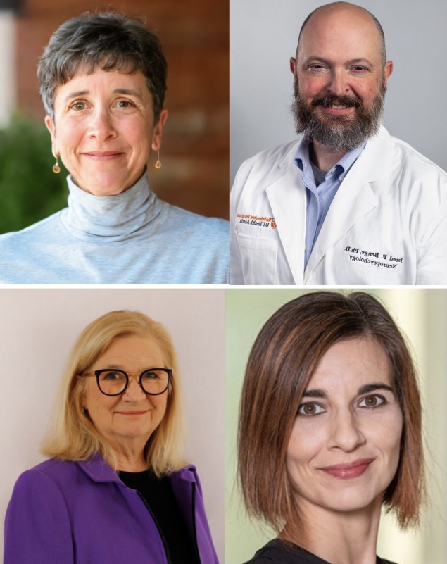 Dr. Karen Fingerman, Dr. Jared Benge, Dr. Chandra Muller, and Dr. Audrey Duarte